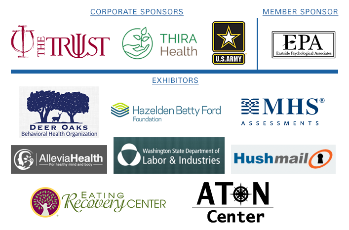 WSPA 2018 Convention Sponsors: THIRA Health, U.S. Army, and The Trust