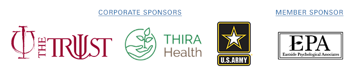 The Trust, U.S. Army, and THIRA Health logos